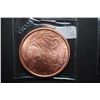 Image 1 : 2011 Copper Round "Walking Liberty Type"; .999 Fine Copper 1 Oz.; EST. $5-10