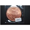 Image 2 : 2011 Copper Round "St. Gauden's Type"; .999 Fine Copper 1 Oz.; EST. $5-10