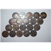 Image 2 : Great Britain One Penny Foreign Coin; Various Dates & Conditions; Lot of 20; EST. $10-25