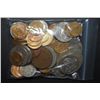 Image 1 : World Coins & Tokens; Various Dates, Conditions & Denominations; Lot of 50; EST. $10-20