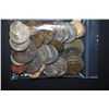 Image 1 : World Coins & Tokens; Various Dates, Conditions & Denominations; Lot of 50; EST. $10-20