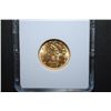 Image 1 : 1908 US Liberty $5 Gold Coin; MCPCG Graded MS62; EST. $550-650