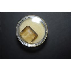 Square Shaped Smoky Topaz Like Gemstone; EST. $5-10
