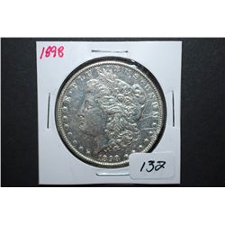 1898 US Silver Morgan $1; EST. $35-55