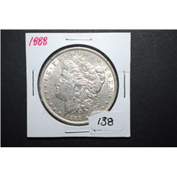 1888 US Silver Morgan $1; EST. $35-55