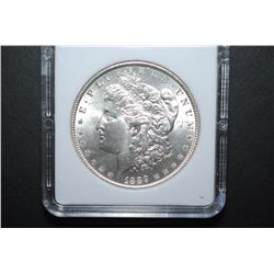 1889 US Silver Morgan $1; MCPCG Graded MS62; EST. $50-70