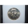 Image 1 : 1958-D US Ben Franklin Half Dollar; NNC Graded MS66 FBL; EST. $30-50