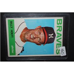 1964 MLB Billy Hoeft Milwaukee Braves Baseball Trading Card; EST. $5-10