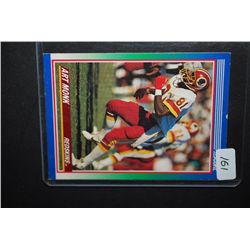 1990 NFL Art Monk Washington Redskins Football Trading Card; EST. $5-10