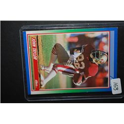 1990 NFL John Taylor San Francisco 49ers Football Trading Card; EST. $5-10