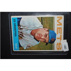 1964 MLB Ed Kranepool New York Mets Baseball Trading Card; EST. $5-10