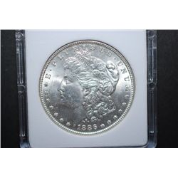 1886 US Silver Morgan $1; MCPCG Graded MS63; EST. $50-70