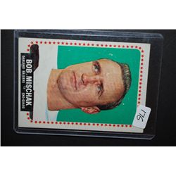 1960s NFL Bob Mischak Oakland Raiders Football Trading Card; EST. $5-10