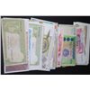 Image 2 : Foreign Bank Note; Various Dates, Conditions & Denominations; Lot of 50; EST. $100-200