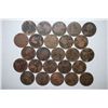 Image 2 : Great Britain One Penny Foreign Coin; Various Dates & Conditions; Lot of 25; EST. $10-15