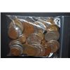 Image 1 : World Coins & Tokens; Various Dates, Conditions & Denominations; Lot of 50; EST. $10-20