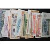Image 1 : Foreign Bank Note; Various Dates, Conditions & Denominations; Lot of 50; EST. $100-200