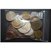 Image 2 : World Coins & Tokens; Various Dates, Conditions & Denominations; Lot of 50; EST. $10-20