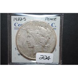 1922-S US Peace $1; EST. $35-55