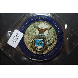 Lackland AFB Texas USAF Security Forces Military Challenge Coin; EST. $5-10