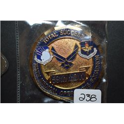 759th MDOS 759th Medical Operations Squadron Military Challenge Coin; 59th MDW Total Success; EST. $