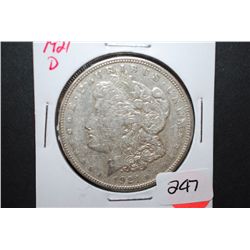 1921-D US Silver Morgan $1; EST. $35-55