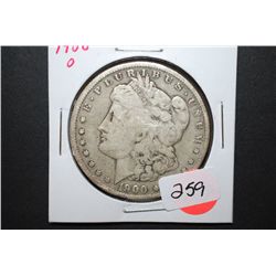 1900-O US Silver Morgan $1; EST. $35-55