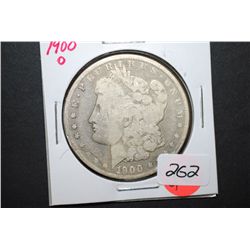 1900-O US Silver Morgan $1; EST. $35-55
