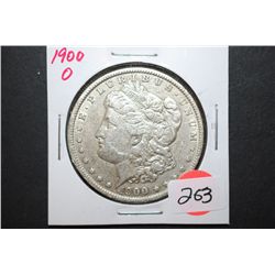 1900-O US Silver Morgan $1; EST. $35-55