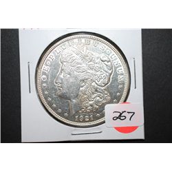 1921 US Silver Morgan $1; EST. $35-55