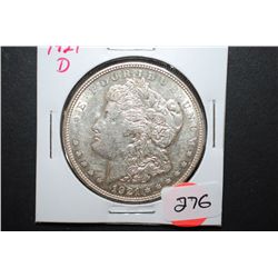 1921-D US Silver Morgan $1; EST. $35-55