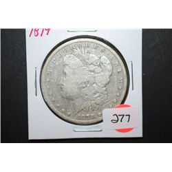 1879 US Silver Morgan $1; EST. $35-55