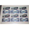 Image 1 : 1975 CCCP/USSR Postal Stamp Sheet; Lot of 12 Stamps; EST. $10-20