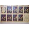 Image 2 : 1974 CCCP/USSR Postal Stamp Sheet; Lot of 16 Stamps; EST. $10-20
