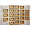 Image 1 : 1984 CCCP/USSR Postal Stamp Sheet; Lot of 21 Stamps; EST. $10-20