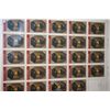 Image 1 : 1983 CCCP/USSR Postal Stamp Sheet; Lot of 24 Stamps; EST. $10-20