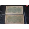 Image 2 : 1922 German 1000 Fausend Mark Foreign Bank Note; Lot of 2 Notes; EST. $5-10