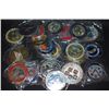 Image 1 : Military Challenge Coin; Various Dates, Bases, People, Etc.; Lot of 20; EST. $40-75