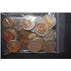 Image 1 : World Coins & Tokens; Various Dates, Conditions & Denominations; Lot of 50; EST. $10-20