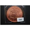 Image 2 : 2011 Copper Round "Silver Morgan Type"; .999 Fine Copper 1 Oz.; EST. $5-10