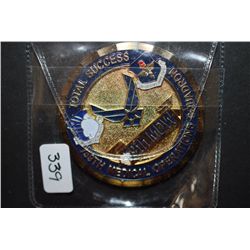 759th MDOS 759th Medical Operations Squadron Military Challenge Coin; 59th MDW Total Success; EST. $