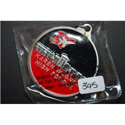 Karen Wagner High School Spirit Coin Key Chain; EST. $5-10