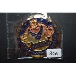 759th MDOS 759th Medical Operations Squadron Military Challenge Coin; 59th MDW Total Success; EST. $