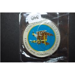 Tyndall AFB Florida 325th Aerospace Medicine Squadron Military Challenge Coin; EST. $5-10