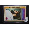 Image 1 : 1978 NFL Franco Harris Pittsburgh Steelers Football Trading Card; EST. $5-10
