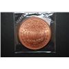 Image 2 : 2011 Copper Round "Statue Of Liberty Type"; .999 Fine Copper 1 Oz.; EST. $5-10