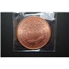 Image 2 : 2011 Coper Round "Walking Liberty Type"; .999 Fine Copper 1 Oz.; EST. $5-10
