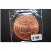 Image 2 : 2011 Copper Round "Statue Of Liberty Type"; .999 Fine Copper 1 Oz.; EST. $5-10