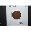 Image 1 : 1924-S US Lincoln Wheat Back Penny; XF; EST. $20-30