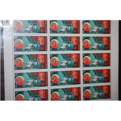 1979 CCCP/USSR Postal Stamp Sheet; Lot of 15 Stamps; EST. $10-20